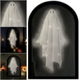 thumbnail image 5 of 2025 Halloween Hologram Ghost Mirror – LED Spooky Haunted Mirror with Creepy Eyes, Indoor Halloween Wall Decor for Bedroom, Living Room, Fireplace, DIY Haunted House Props, 5 of 9