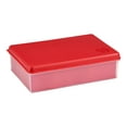 thumbnail image 2 of Fit + Fresh Multi-Flex Bento Box with 2 Slim Ice Packs, Perfect for Insulated Lunch Bag, Red, 2 of 3
