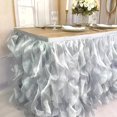 Luxury Organza Mesh Table Skirt Draping Floating Romance - Perfect for ...
