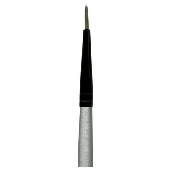 Dynasty Black Silver Brush Short Liner Size 0