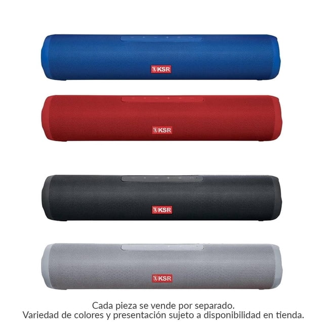 Bocina Recargable con Bluetooth Kaiser KSW-2000 Varios Modelos 1 pza
