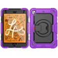 thumbnail image 5 of Dteck iPad mini 5 Case / iPad mini 6 Case with Built in Screen Protector, Child Proof Heavy Duty Shockproof Kids Case with Rotating Stand Handle Pencil Holder for iPad mini 5/4 7.9", Purple, 5 of 7