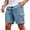 BFH82-Blue, variant on VV AVEORS Cargo Shorts For Men Stretch Pull-On Elastic Waist Drawstring Athletic Workout Gym Jogger Shorts With Multi Pockets Dark Gray L