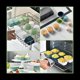 thumbnail image 4 of Revestimientos Reutilizables para Cupcakes, 36 Piezas de Separadores de Fiambrera de Silicona, Moldes para Muffins de Silicona Antiadherentes de Calidad Alimentaria, Caja Bento, 4 of 7
