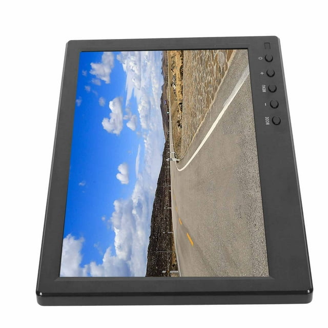 Moniteur Portable, Moniteur HD 10.1 Pouces, Écran LCD Couleur TFT Interface Multimédia HD Moniteur de Voyage, Extension d'Écran d'Ordinateur Portable Supplémentaire pour Jeux, Moniteur de Voiture pour Ordinateurs