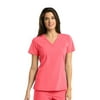Barco One Women's 4-Pocket Princess Seam V-Neck Scrub Top - 5105