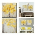 thumbnail image 2 of 2Pcs/Set Yellow Flowers Blossom Tree Canvas Wall Art Home Decoration Unframed, 2 of 9
