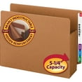 thumbnail image 4 of Smead End Tab TUFF® Pocket 5.25" Redrope 10/BX X-Wide Letter (73790), 4 of 7
