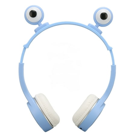 Casque Pour Enfants, écouteurs En Mode Sans Fil Filaire En ABS Expérience  D'écoute Confortable Avec Microphone LED Pour Enfants Bleu