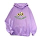 thumbnail image 1 of Gibobby Sudadera mujer, Cómodo Sudadera Dama Color Negro Jaspe para Mujer,ligeras, con bolsillo(Morado,XG), 1 of 3