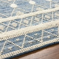 thumbnail image 7 of Hauteloom Eben Living Room, Bedroom Area Rug - Bohemian, Transitional - High Pile - Navy, Light Blue, Charcoal - 27" x 45", 7 of 7