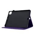 thumbnail image 2 of Allytechgroup iPad Pro 11 Case 2022/2021/2020/2018, Rhomb Pattern Flip Cover Kickstand Bumper Auto Sleep Wake Shockproof Retro Anti-Scratch Case Cover for Apple iPad Pro 11 1st 2nd 3rd 4th Gen,Purple, 2 of 10