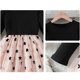 thumbnail image 4 of Vestido de cuello redondo y manga larga para niñas Vestido de cuello redondo y manga larga para niñas Falda de malla elegante Vestido de princesa elegante para niñas pequeñas Vestido de poliéster para, 4 of 6
