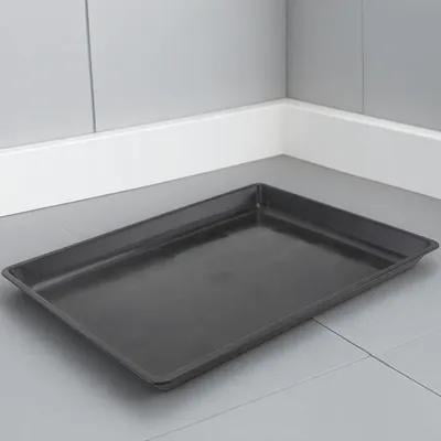 UPOUART Plastic Replacement Pan for Dog Cage, 1 Piece, Odor Resistant Pet Care Accessory