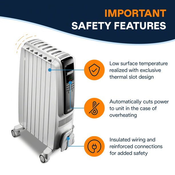 DeLonghi Dragon Digital Full Room Radiant Heater - Walmart.ca