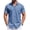 Captain Blue, variant on Mens Button up Short Sleeve Shirt Button Down Dress Shirts Solid Stretch Dress Shirt for Men