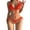 Red, variant on TSADFHJI Lace Lingerie Garter Set Womens Sexy Cute Push up Strappy Embroidered Mesh Sheer Lingerie Set See Through Panty Bra One Size Red