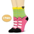 thumbnail image 6 of NevEND Women's 12 Pair Multicolor Cute Animal Cotton Lightweight Socks, 6 of 9
