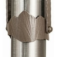 thumbnail image 3 of Meyda Tiffany 198083 Iron Mountain 8" Wide Semi-Flush Ceiling Fixture - Stainless Steel, 3 of 7