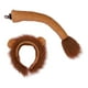 thumbnail image 3 of Tocado y cola,Conjunto de orejas de cola de león para niños,adultos y mujeres,Accesorios para diadema de animal para disfraz de león para cosplay,Espectáculos de disfraces para adolescentes, 3 of 3