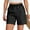Black, variant on Women's Hiking Cargo Shorts Summer Casual Multi Pocket Outdoor Short for Women Lightweight Elastic High Waist Bermuda Shorts