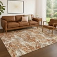 thumbnail image 6 of Addison Rugs Chantille Indoor/Outdoor Transitional Abstract Paprika Machine Washable Rectangle Rug, 8' x 10', 6 of 8