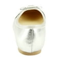 thumbnail image 3 of The Doll Maker Fringe Bow Ballet Flat - TD181022B-10, 3 of 4