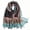 Light Blue, variant on QASIEATN Cotton Print Scarfs for Women Lightweight Soft Long Scarves Fall Fashion Essentials Vintage Shawl Wraps