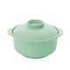 thumbnail image 4 of Yuarrent Instant Noodles Bowl with Lid Japanese Household Style Handle Simple Ramen Large Supplies Lunch Fruit Bowls Rice Curved Box Mostrada Verde, 4 of 6