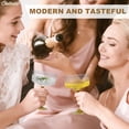 thumbnail image 5 of 24Pcs Plastic Martini Glasses Disposable, 7oz Petal Shape Detachable Coupe Glasses for Wedding Party, 5 of 9