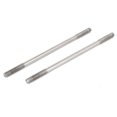 thumbnail image 3 of Unique Bargains M6x140mm 304 Stainless Steel Double End Threaded Stud Screw Bolt 10pcs, 3 of 3