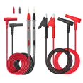 thumbnail image 1 of Multimeter Test Leads, 1 Pair of Test Leads with Alligator Clips, 1 of 5