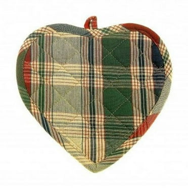 AG-41281S-2 Pot Holders Heart, Moorpark Jewel - Set of 2