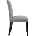 thumbnail image 4 of Modway Duchess 21.5" Modern Style Fabric Dining Chair in Light Gray (Set of 2), 4 of 5