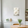thumbnail image 3 of ZHONGYUTONG White Rose Canvas Wall Art Elegant Flowers Picture Prints Modern Artwork Home Decor For Living Room Bedroom Framed (24.00" x 36.00"), 3 of 6