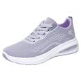 thumbnail image 2 of YOUYEDIAN Womens Orthopedic Shoes Arch Support Slip on Non Slip Work Shoes Wide Width Knitted Mesh Stretch Walking Shoes Comfort 2026 Orthopedic Shoes (Gray), 2 of 7