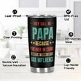 thumbnail image 5 of Father''s Day Gift For Papa, Birthday Gift For Papa Dad Grandpa, They Call Me Papa Travel Tumbler, 5 of 6