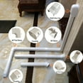 thumbnail image 6 of Wall Cover, Mini Split Line Set Cover Parts, Decorative PVC AC Line Set Cover Kit Accessories, 6 of 8