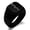 Black, variant on Stainless Steel Rod of Asclepius Engraved Square Flat Top Biker Style Polished Signet Ring