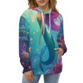 thumbnail image 4 of Cartoon Mermaid Seaweed 3d Sweatshirts Hoodie Fashion Casual Personality Men's Women Street Hoodie Pullovers Long Sleeve Comfortable Top, 4 of 6