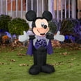 thumbnail image 2 of Gemmy Airblown Inflatable Mickey in Vampire Costume Disney , 3.5 ft Tall, Multicolored, 2 of 5