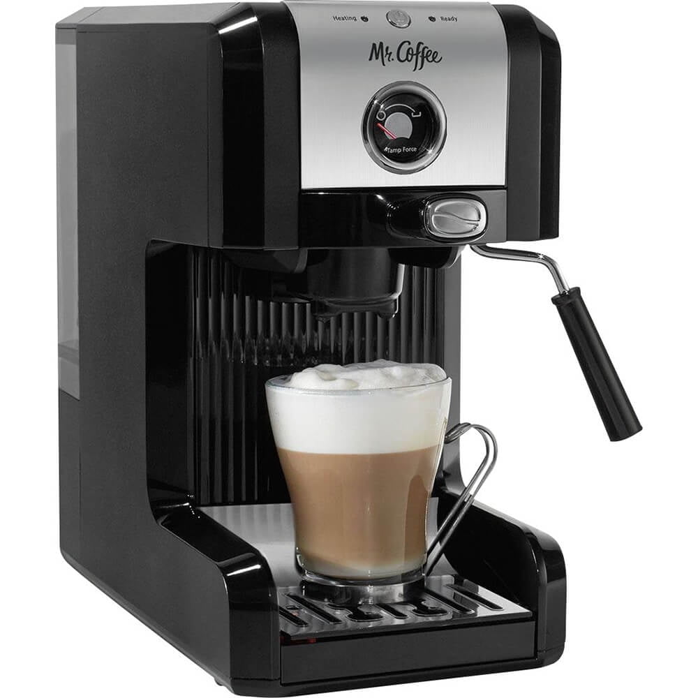 Mr. Coffee BVMCECMPT100 Easy Espresso Machine Black