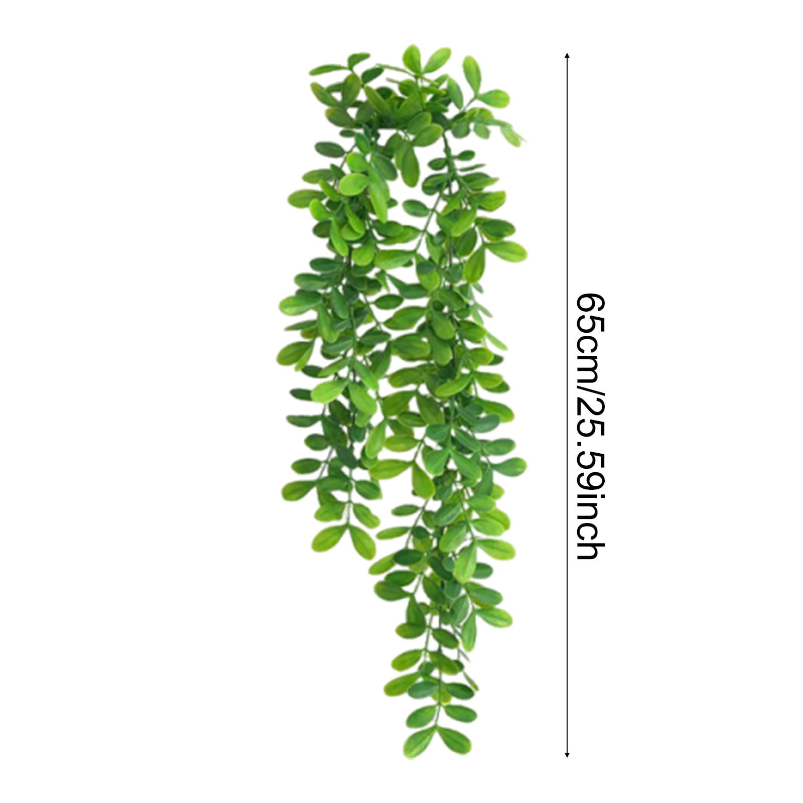 Artificial Flowers Plants Hanging Artificial Potted Plants Indoor and Outdoor for Home Bathroom Wall Shelf Decor, Green Plant *1