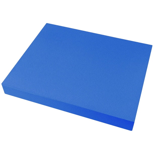 Almohadilla Equilibrio TPE Almohadilla Especial para Arrodillarse para Abdominal Soporte Plano Almohadilla Suave Equilibrio Sensación Corporal Rebote (azul Oscuro 30*20*5cm)