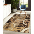 thumbnail image 3 of Chester Abstract Beige/White Area Rug, 3 of 10