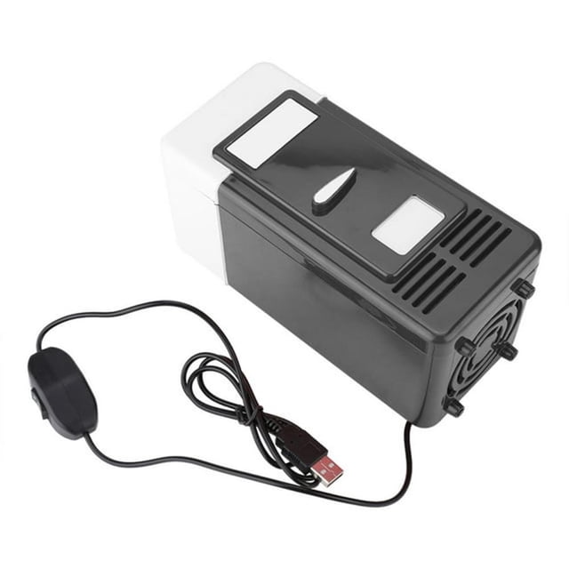 Feltree Mini Réfrigérateur USB, Petit Réfrigérateur pour Réfrigération et Chauffage à Usage Chaud et Froid, Réfrigérateur pour Produits Pharmaceutiques et Cosmétiques