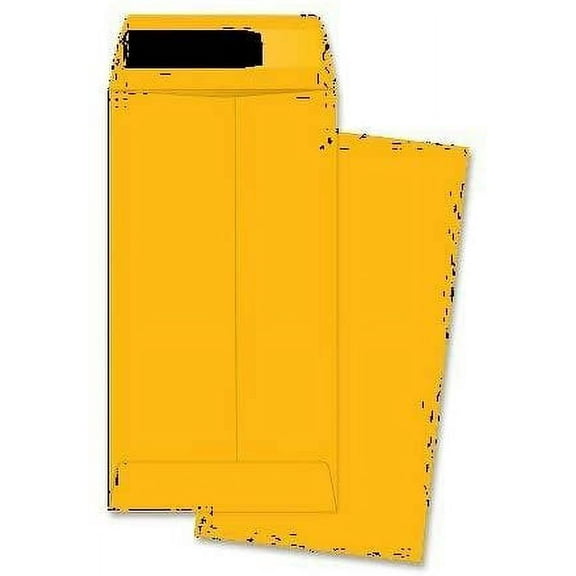 Pack of 100# 7 Coin Brown Kraft Envelopes, for Small Parts, Seeds, Cash Etc, Gummed Flap Size: 3-1/2" x 6-1/2"