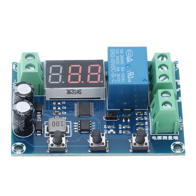 Módulo de carga de batería con pantalla LED automática y efectiva, placa controladora de carga para cargadores domésticos, energía solar.