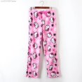 thumbnail image 5 of Pantalones de pijama de algodón de felpa de Hello Kitty de Sanrio para Halloween 2023, nuevos y bonitos pantalones de franela con dibujos animados, cálidos e informales para el invierno, 5 of 5