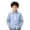 F216-Blue, variant on FYDUU Boys Long Sleeve Shirts Button Down School Uniform Shirts for Everyday Wear Back To Shcool Clothes Classic Collared Tops for Kids 9-10 Years
